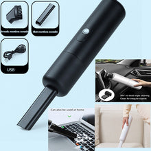 Load image into Gallery viewer, Mini Portable Car Vacuum Cleaner Dry Wet Cordless Handheld Strong Suction Auto Mini Car Vacuum Cleaner Office Desk Dust Tool Home Table Sweeper Wireless Charging Vacuum Cleaner For Car
