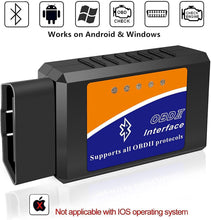 Load image into Gallery viewer, Bluetooth OBD2 OBDII Car Diagnostic Scanner Tool Check Engine Fault Code Reader
