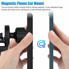 Load image into Gallery viewer, Magnetic Wireless Chargers Car Air Vent Stand Phone Holder Mini QI Fast Charging Station For Phone
